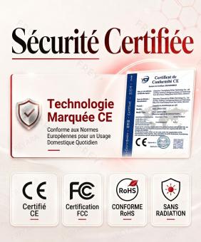 FREYARA Gant de luminothérapie rouge & infrarouge 80 LED pour la main (1 gant)– soulagement des douleurs et thérapie à couverture complète