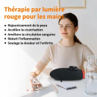 (un)Gant de luminothérapie médicale à 80 LED, couverture complète, lumière rouge et infrarouge