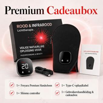 Medisch klasse 80 LED handschoen voor volledige dekking met rood- en infraroodlichttherapie