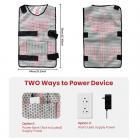 252 LED Rood & Infrarood Lichttherapie Vest - Draagbare Verlichting voor Gewrichtspijn en Huidverjonging