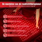 FREYARA 200 × 240 cm Roodlichttherapie Slaapzak met 2184 LEDs – 660nm + 850nm Rood- en Infraroodlichttherapie voor Afslanken, Pijnverlichting en Verbeterde Slaap
