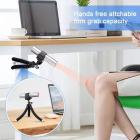 5LED Red & Blue Light Therapy Device with Infrared Pulse--for Joints & Muscles Pain Relief, Compact & Effective Design--Use 5 wavelengths, Stainless Steel Material