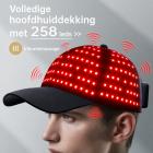 258 LED Rood en Blauw Licht Therapie Cap, Haar Hergroei Apparaat voor Mannen en Vrouwen, haaruitvalbehandeling, Draadloos Ontwerp