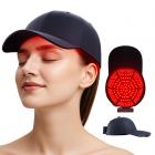 258 LED Rot- und Blaulicht-Therapie-Kappe, Haarwiederherstellungsgerät für Männer und Frauen, Kabelloses Design