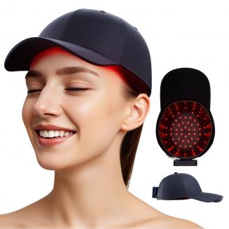 96 LLLT laserterapihætte, højfokuseret energi, når direkte til roden af ​​hårsækken (5-8 mm), anordning til genvækst af hår