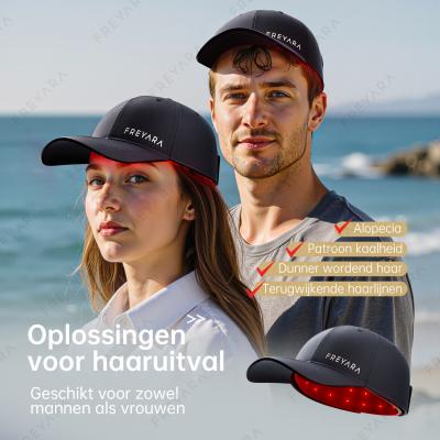96 LLLT Lasertherapiekap voor haargroei, zeer gerichte energie, bereikt direct de haarwortel (5-8 mm), haargroei hoed voor mannen en vrouwen, haaruitvalbehandeling