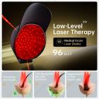 96 LLLT laserterapihætte, højfokuseret energi, når direkte til roden af ​​hårsækken (5-8 mm), anordning til genvækst af hår