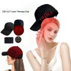 120 LLLT laserterapihætte, højfokuseret energi, når direkte til roden af ​​hårsækken (5-8 mm), hårgenvækstanordning