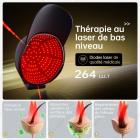 Pack à 699 €: Masque LED Visage 4 couleurs (visage et cou) & Casquette de thérapie laser 264 LLLT - raffermissement de la peau et anti-âge, croissance des cheveux