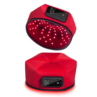 120LED draadloze lichttherapiekap FDA-goedgekeurde oplossing voor dikkere, gezondere haargroei, 1800 mAh batterijcapaciteit, draagbaarder