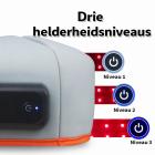 120LED draadloze lichttherapiekap FDA-goedgekeurde oplossing voor dikkere, gezondere haargroei, 1800 mAh batterijcapaciteit, draagbaarder