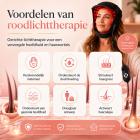 216-LED rode lichttherapiehoed voor haargroei, dubbele toewijzing 660 nm en 850 nm