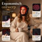 216-LED rode lichttherapiehoed voor haargroei, dubbele toewijzing 660 nm en 850 nm