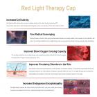 216 LED Rotlicht-Therapie-Kappe zur Haarwuchsförderung – Doppelwellenlängen 660 nm & 850 nm