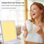 LED Happy Light 1.0 – Multifunktionale SAD-Lichttherapie-Lampe mit 10 beruhigenden Weißgeräuschen, 10000 Lux Sonnenlicht für Stimmungsaufhellung