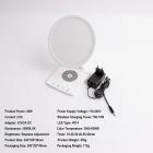 LED Happy Light 2.0 – Multifunktionale SAD-Lichttherapie-Lampe mit kabellosem Laden, 10000 Lux Sonnenlicht für Stimmungsaufhellung