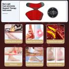 LED-FeetRepair G33 – 115-LED Rotlicht & Infrarot Lichttherapie Gerät für Fuß und Sprunggelenk (Einzelstück). Lindert Arthritis, Verstauchungen und Muskelschmerzen