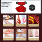 Appareil de luminothérapie LED-FeetRepair G33, 115 LED, lumière rouge et infrarouge, pour les pieds et les chevilles (emballage individuel). Soulage l'arthrite, les entorses et les douleurs musculaires des pieds.