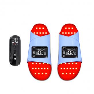 Chaussures de luminothérapie LED-FeetRepair P13, 172 LED, à lumière rouge et infrarouge. Soulage les douleurs aux pieds et favorise la circulation sanguine.
