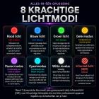 LED-FacialGlow 4D Professioneel 8-Kleuren LED-Lichttherapie Siliconenmasker voor Gezicht en Hals – Anti-Aging en Huidverheldering met 400 Lichtstralen-