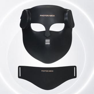 FREYARA LED FacialGlow 4D – Professionelle 8-Farben LED Lichttherapie Silikonmaske für Gesicht & Hals, Anti-Aging & Hautaufhellung, 400 LED-Lichtpunkte