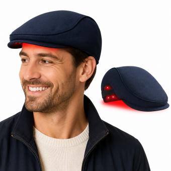 Draadloze lichttherapiekap met 84 led's, bevordert gezonde haargroei, 1800 mAh batterijcapaciteit, oplaadbaar en draagbaar.