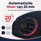 Draadloze lichttherapiekap met 84 led's, bevordert gezonde haargroei, 1800 mAh batterijcapaciteit, oplaadbaar en draagbaar.