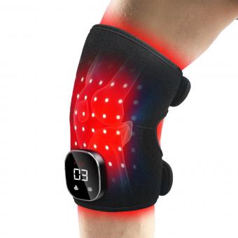 56 LED Kabelloses Rotlicht-Therapie-Kniebandage mit 3000mAh Akku – Lindert Arthritis und Muskelschmerzen