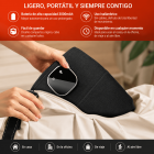 Rodillera de terapia de luz roja inalámbrica de 56 LED con batería de 3000 mAh para aliviar la artritis y el dolor deportivo.