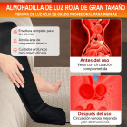 Botas de terapia de luz roja e infrarroja de grado médico con 528 LED para piernas y pies.