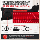 Botas de terapia de luz roja e infrarroja de grado médico con 528 LED para piernas y pies.