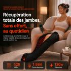 Botte de Luminothérapie LED Rouge & Infrarouge Qualité Médicale – 528 LED, Soin Complet des Jambes et des Pieds