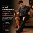Botte de Luminothérapie LED Rouge & Infrarouge Qualité Médicale – 528 LED, Soin Complet des Jambes et des Pieds