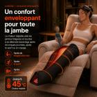 Botte de Luminothérapie LED Rouge & Infrarouge Qualité Médicale – 528 LED, Soin Complet des Jambes et des Pieds