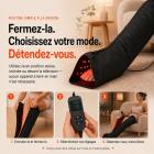Botte de Luminothérapie LED Rouge & Infrarouge Qualité Médicale – 528 LED, Soin Complet des Jambes et des Pieds