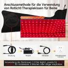 Medizinische 528-LED Rot- & Infrarot-Lichttherapie LED-Ganzbein-Therapie-Boot für Beine und Füße