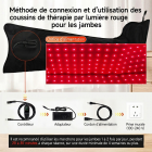 Botte de Luminothérapie Rouge & Infrarouge Qualité Médicale – 528 LED, Soin Complet des Jambes et des Pieds