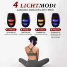 Professioneel 2-in-1 LED-Lichttherapie Gezichtsmasker & Haartherapiepet met 278 LEDs – 4-Golflengten Lichttherapie voor Gezicht en Hoofdhuid-