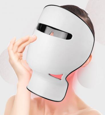 Professioneel 8-kleuren 756LED-lichttherapiemasker voor gezicht en hals tegen acne, voor een wittere huid en tegen huidveroudering, voor thuisgebruik.