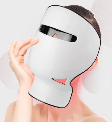 Professional 8-Color 756LED Light Therapy Mask for Face and Neck Anti-Acne, Whitening & Anti-Aging at Home