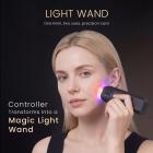 Masque de Luminothérapie LED Professionnel 8 Couleurs – 756 LED Masque LED pour le Visage et le Cou, Soin Anti-Imperfections, Éclat & Anti-Âge à Domicile