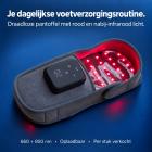 90LED Draadloze Roodlicht- en Infraroodtherapie Pantoffels met Volledige Dekking – voor Diepe Pijnverlichting en Herstel Thuis – Een paar