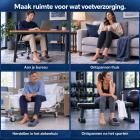 90LED Draadloze Roodlicht- en Infraroodtherapie Pantoffels met Volledige Dekking – voor Diepe Pijnverlichting en Herstel Thuis – Een paar