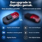 90LED Draadloze Roodlicht- en Infraroodtherapie Pantoffels met Volledige Dekking – voor Diepe Pijnverlichting en Herstel Thuis – Een paar