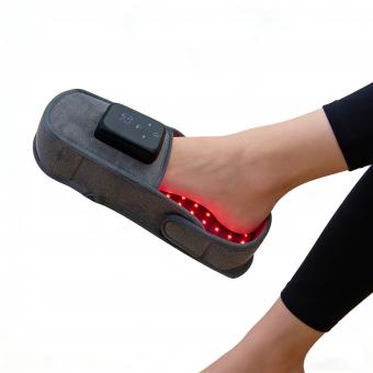 90LED Full-Coverage Red & Infrared Wireless Light Therapy Slippers for Deep Pain Relief and Recovery at Home