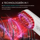 FREYARA 4-in-1 Hoofdhuid Massagekam met EMS, Rood Licht, Warmte en Vibratie – Voor Haargroei, Doorbloeding en Betere Opname