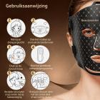 Professioneel 8-Kleuren LED-Lichttherapie Siliconen Gezichtsmasker voor Volledig Gezicht en Kaaklijn – Anti-Aging, Huidverheldering, Rimpelvermindering en Acnebestrijding