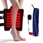 78 LEDs Draadloos Roodlicht- en Infraroodtherapie Kuitkussen met Vibratie – voor Pijnlijke Kuiten, Spierherstel en Verlichting van Vermoeide Benen