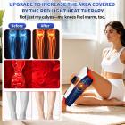 78 LEDs Wireless Red Light and Infrared Light Therapy Calf Pad with Vibration for Soothe Sore Calf, Muscle Recovery & Leg Relief
