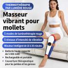 FREYARA Coussin de luminothérapie rouge & infrarouge 78 LED sans fil pour les mollets – avec vibration pour soulager les tensions musculaires, favoriser la récupération et le confort des jambes